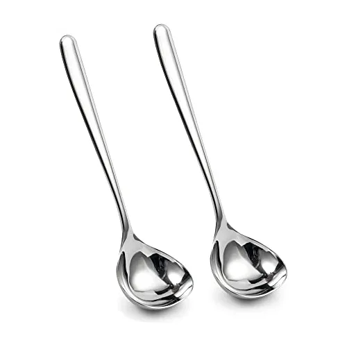 Imeea Cuchara Pequeña Sus304 De Acero Inoxidable P8qh3