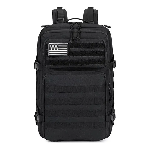 Mochila Tactica Militar 50l Multiusos Para Camping, Senderismo Y Notebook Nylon Impermeable Y Sistema Molle Resistente Y Ergonomica