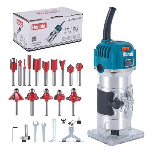 Tupia Dobevi Manual 800W para Madeira com 6 Velocidades Variáveis