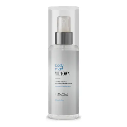 BODY SPLASH MASCULINO MIDTOWN 200ML - PRIMACIAL PERFUME FRESCO AMADEIRADO
