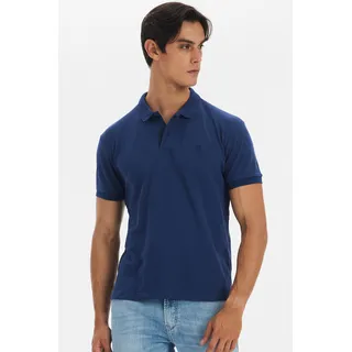Polo Masculina Meia Malha Polo Wear Azul Escuro Polo Masculina Meia Malha Polo Wear Azul Escuro