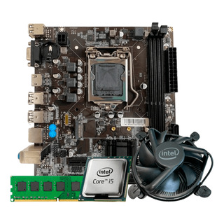 Kit I5 2400 + Placa Mae H61 1155 Nvme M2 + Ram 16gb Ddr3 Kit I5 2400 + Placa Mae H61 1155 Nvme M2 + Ram 16gb Ddr3