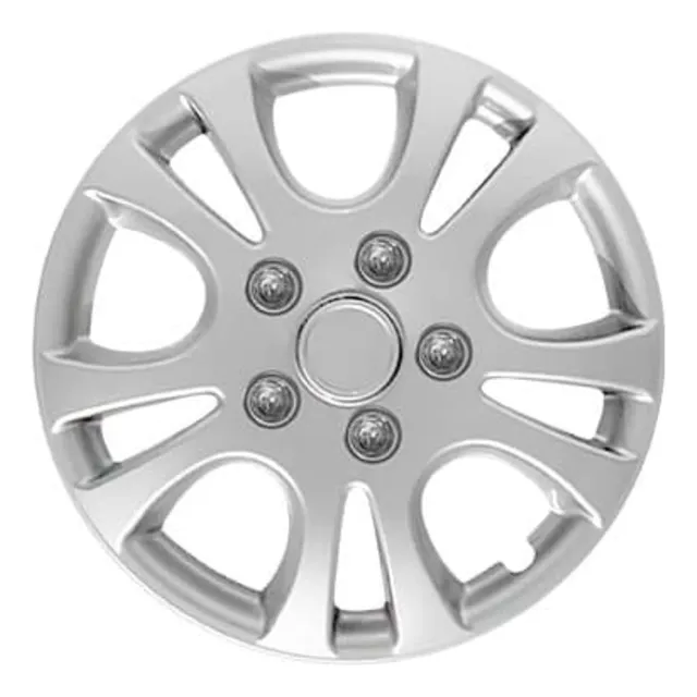 Tapas De Rueda 14 Pulgadas Silver V091-ss-14 