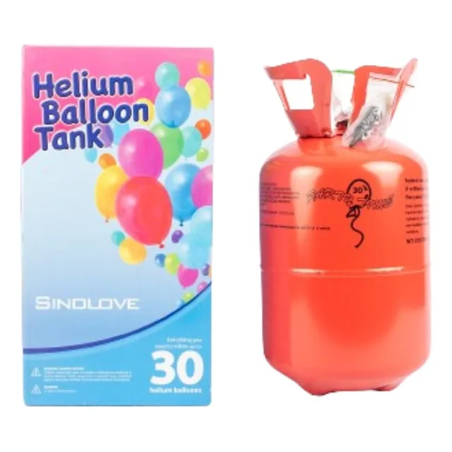 Gas Helio Para Cumpleaños Fiestas Infla 25 Globos De R 10´´