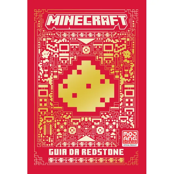 Livro Minecraft por Mojang AB 1ª Edição Guia da redstone 2023 em Português Editora HarperKids