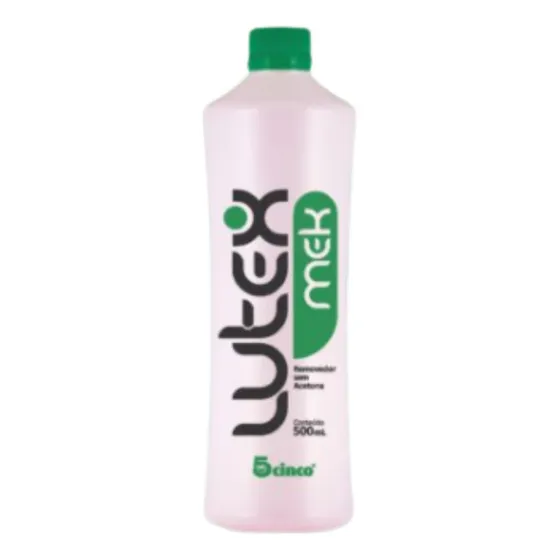 Removedor De Esmaltes  5cinco Lutex Mek 500ml Profissional