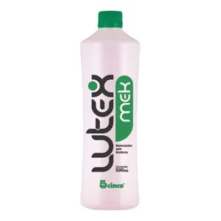 Removedor De Esmaltes 5cinco Lutex Mek 500ml Profissional Removedor De Esmaltes 5cinco Lutex Mek 500ml Profissional