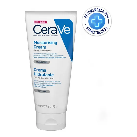 Crema Hidratante Cerave Para Piel Seca A Muy Seca