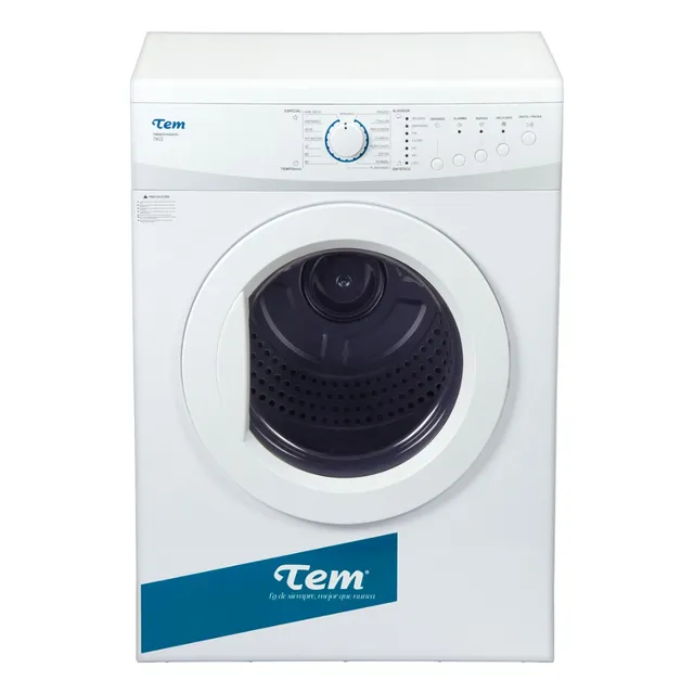 Secarropas por aire caliente Tem T0BSE07KW4203 eléctrico 7kg color blanco