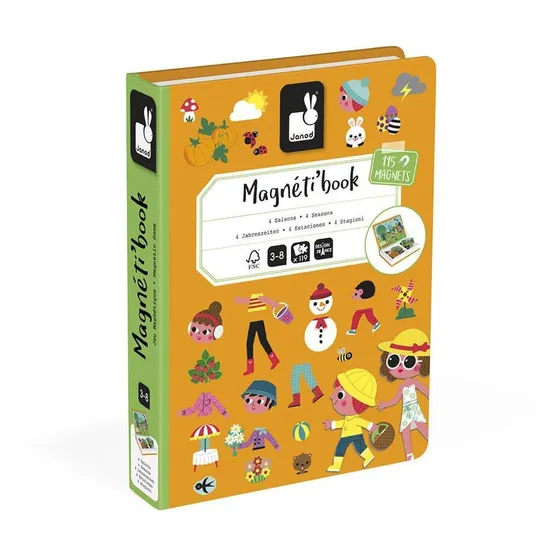 Libro Magnetico 4 Estaciones Janod