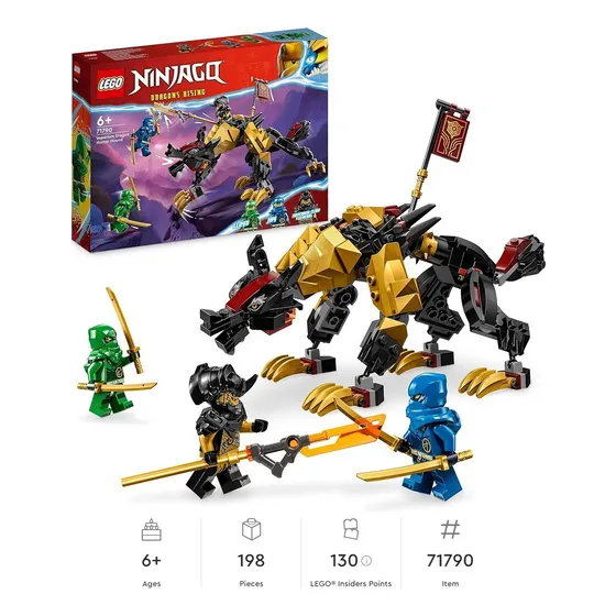 Lego 71790 Ninjago Cazadragones De Imperium 198 Pzs