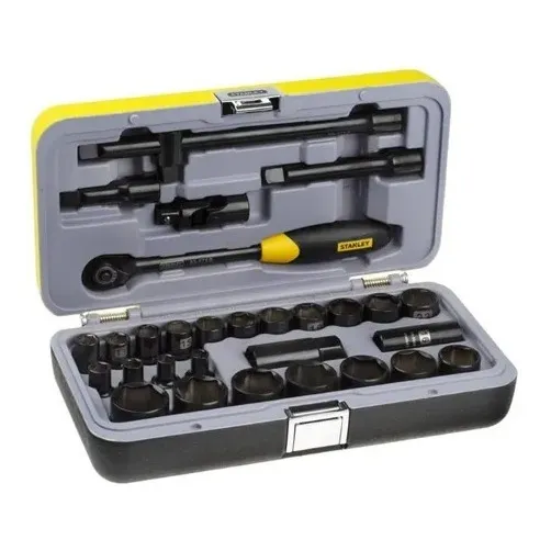 Juego Dados 30pza Cromo Negro 1/2  8-32mm 94-662 Stanley