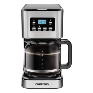 Cafetera Programable Chefman De 12 Tazas, Cafetera Eléctrica Cafetera Programable Chefman De 12 Tazas, Cafetera Eléctrica