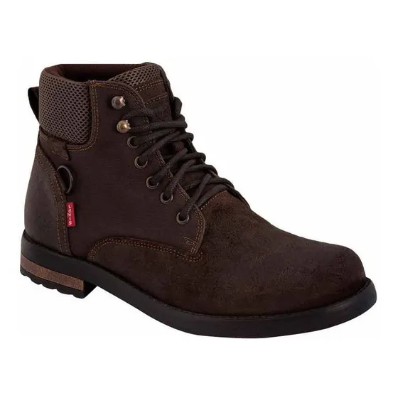 Botas Corta Hombre Clasica Negros Comodos Levi's 7241