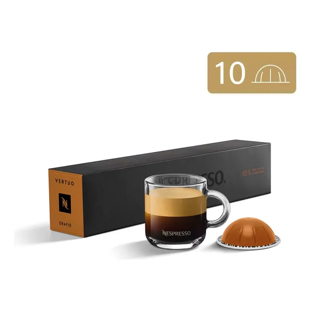 10 Cápsulas De Café Nespresso Vertuo Espresso Orafio