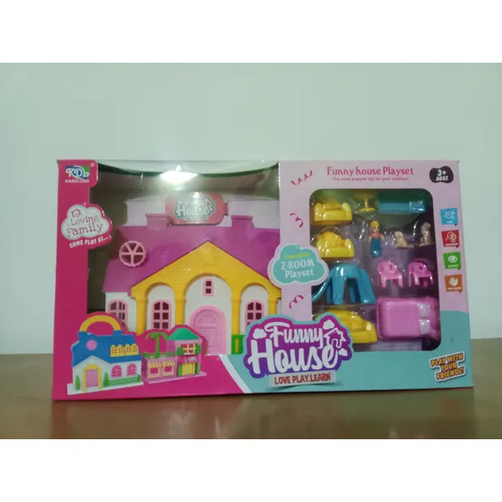 Casa Jueguete Muñeca Mueble Mascota Silla Para Niñas