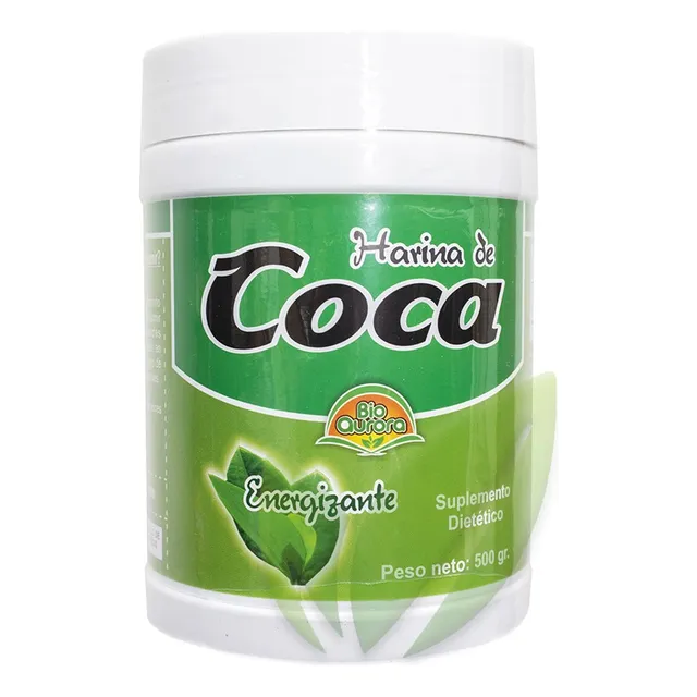 Coca En Polvo Pote De 500grs Energía Y Huesos Fuertes