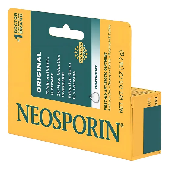 Pomada Antibiótica Neosporin - Prevención de Infecciones