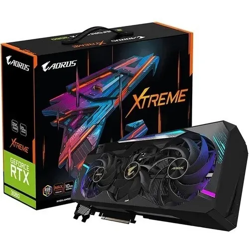 Tarjeta De Video Aorus Geforce Rtx 3080 Xtreme 10g 2.0 Gs