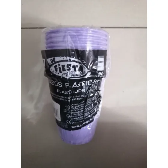 Paquete De 10 Vasos Desechables De 7 Onzas O 210 Ml
