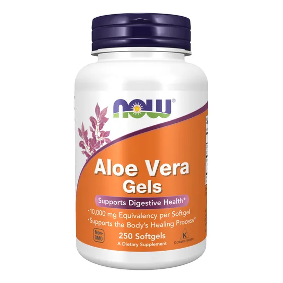 Geles Blandos De Aloe Vera Supplements Now Foods 250 Cápsula