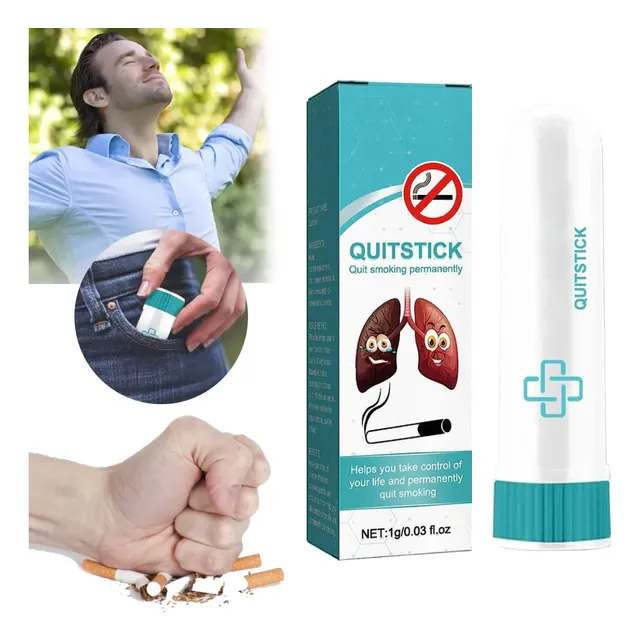 Bastón Nasal Anti Fumar Respira Libre Ansiedad Bajo Control