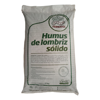 Fernatol Humus De Lombriz Omri - Costal De 25 Kg Fernatol Humus De Lombriz Omri - Costal De 25 Kg