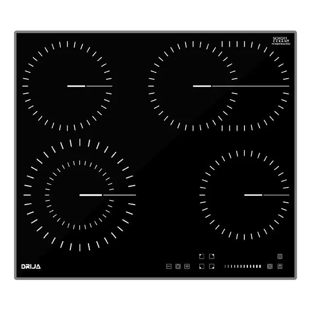 Cocina Tope Eléctrico Drija Berlín 60 59cm Vitrocerámica 