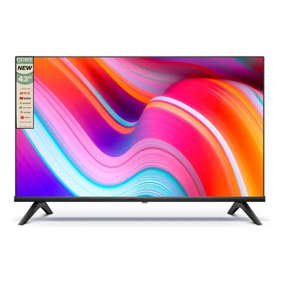 Smart Tv 43 Electronics Coby Full Hd Sin Bordes Android 12