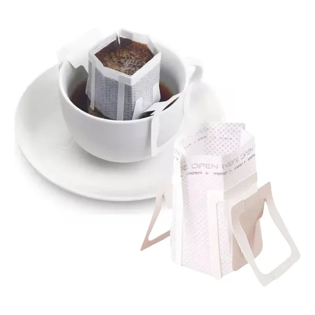 100 Coador De Café Filtro Dose Única Individual Descartável