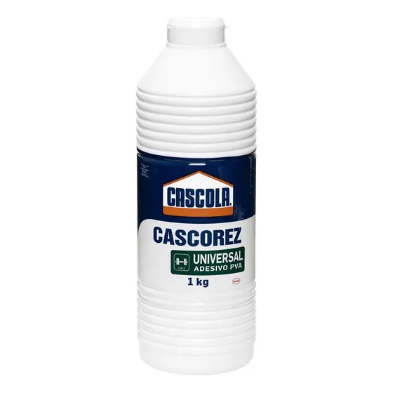 Cola Líquida Henkel Cascola Branca Universal Artesanato Forte 1kg