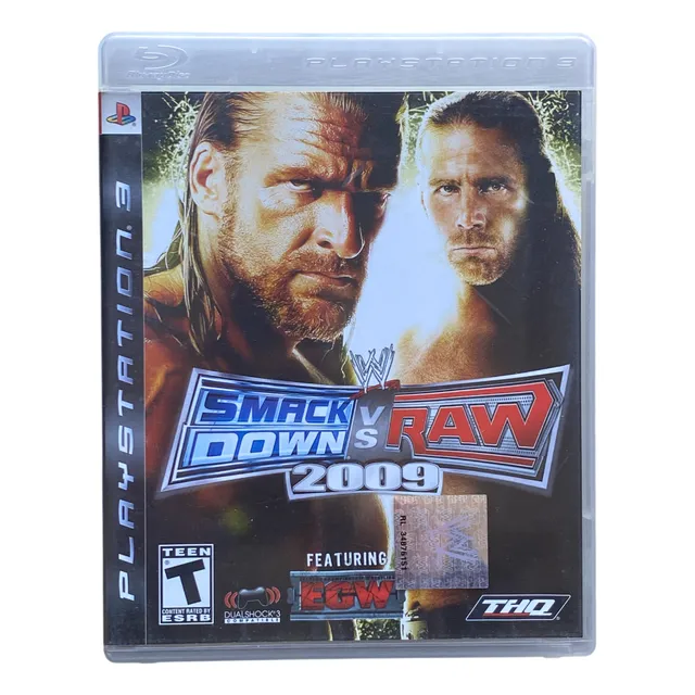 Smack Down Vs Raw 2009   -  Ps3 Físico