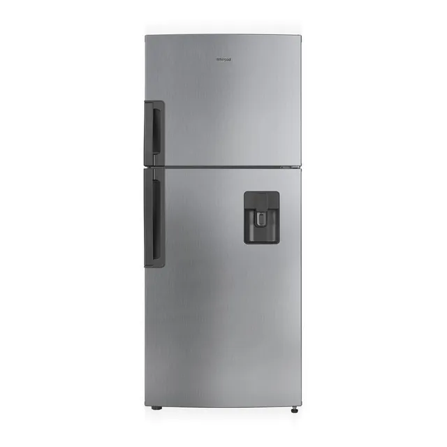 Nevera Whirlpool Top Mount 394 Lts - Silver Wrj43aktww Whirl Color Gris