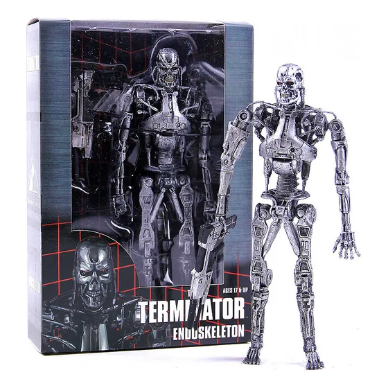 De Figura De Acción Neca Terminator 2 T-800 Endoskeleton