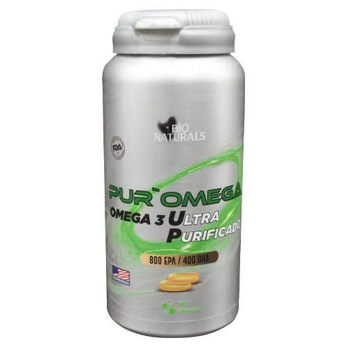 Pur´omega 800 Epa 400 Dha X 90 Capsulas Softgel Bionaturals Sabor N/a
