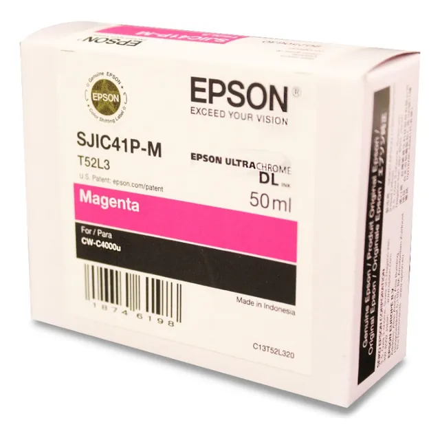 Tinta Epson Colorworks Cw C4000 Magenta C13t52l320