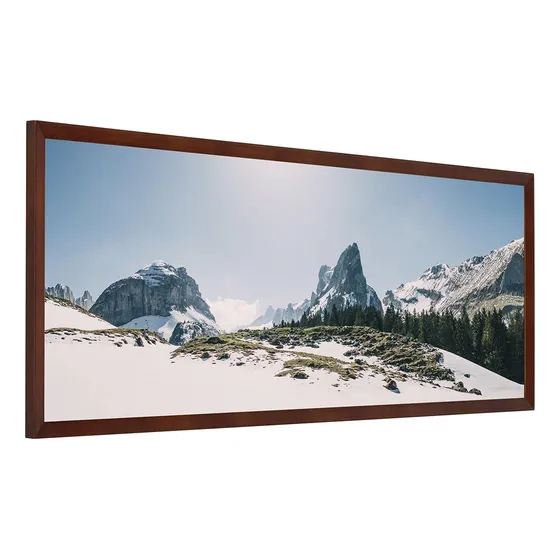 Marco Foto Formato Extrancho 40 X 13,5  Moldura Madera