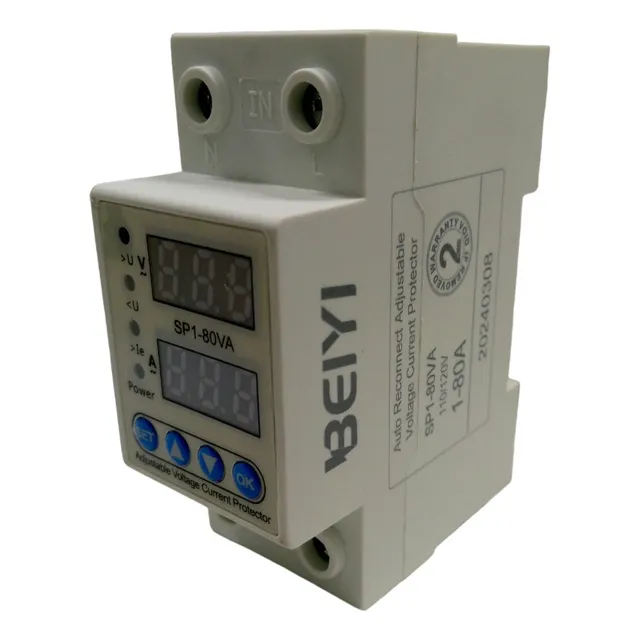 Protector De Voltaje Integral Digital 110v 80a Casa Local