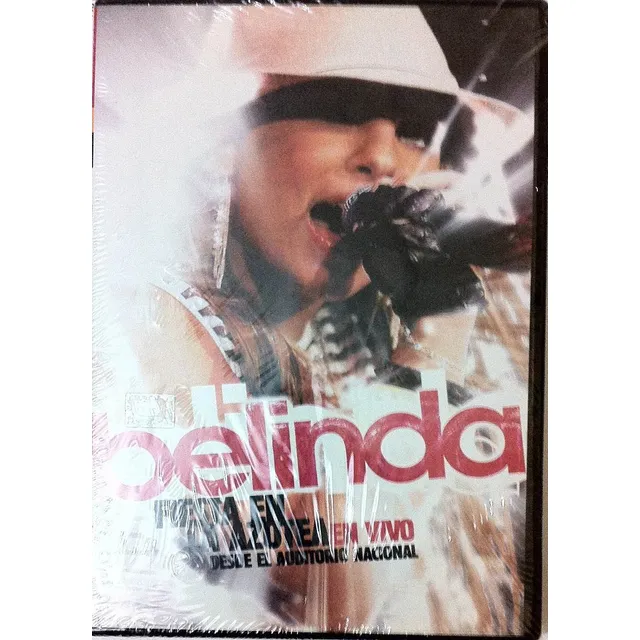 Belinda. En Vivo Auditorio Nacional. Dvd Original, Nuevo