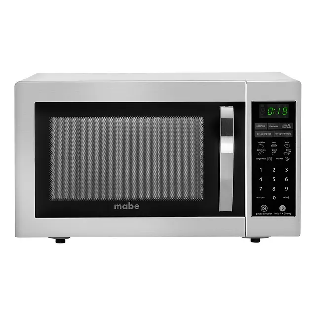 Horno De Microondas Mabe HMM111JSS 31.1L 1.1 Ft³ 127V Acero inoxidable Electrico De Mesa Estante Plato