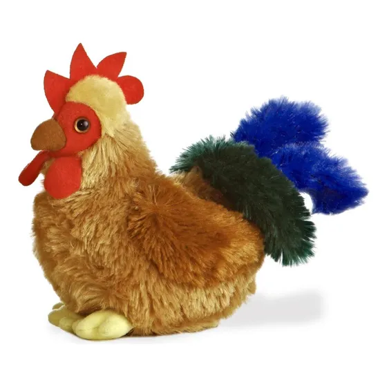 Peluches Aurora Mini Flopsie Gallo Gallina Ave Gallus Pollo