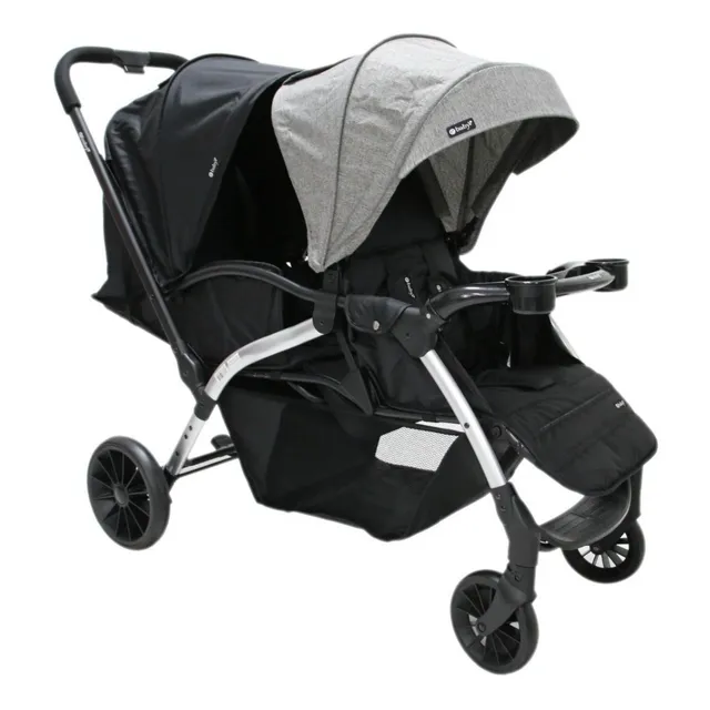 Coche Paseo Gemelar Ebaby. Cubrepies.acolchado