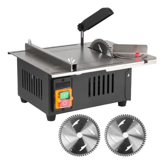 Mesa De Sierra De 2500w Para Carpintería+3 Hojas De Sierra