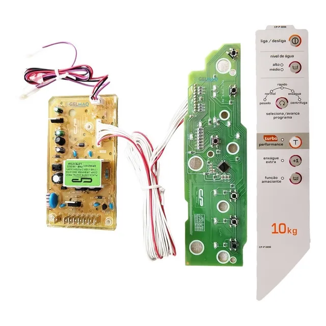 Placa Compatível Lavadora Brastemp Clean 10 Kg  Bwc10  Bwg10