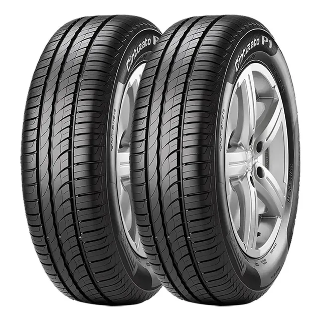 Kit 2 Neumaticos Pirelli 195/55r16 91v Xl P1 Cinturato