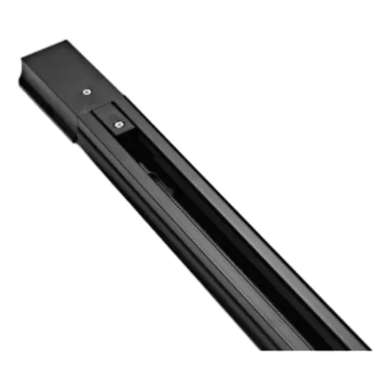 Riel Superficial Para Lampara Magnetico Negro 1m Classic Lux