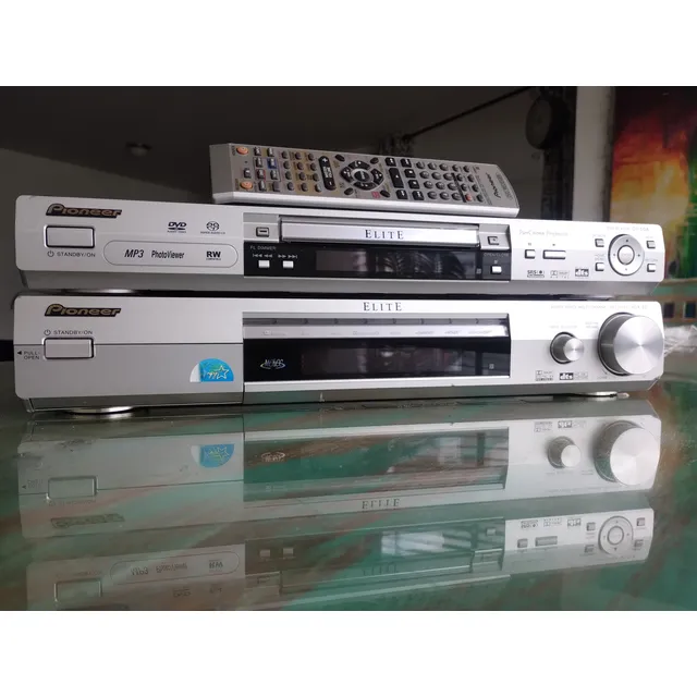 Amplificador Pioneer Elite Vsx50 7.1canales, Incluye Dvd