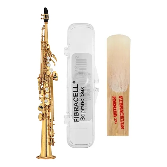 Palheta Fibracell Premier Sax Soprano No 2.5