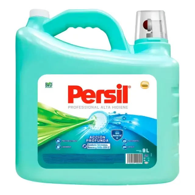 Detergente Líquido Persil Profesional Alta Higiene 9 Litros