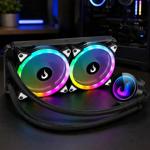 Water Cooler Nzxt Kraken 360 Preto - Rl-kn360-b1 Led Sem Fan Rgb